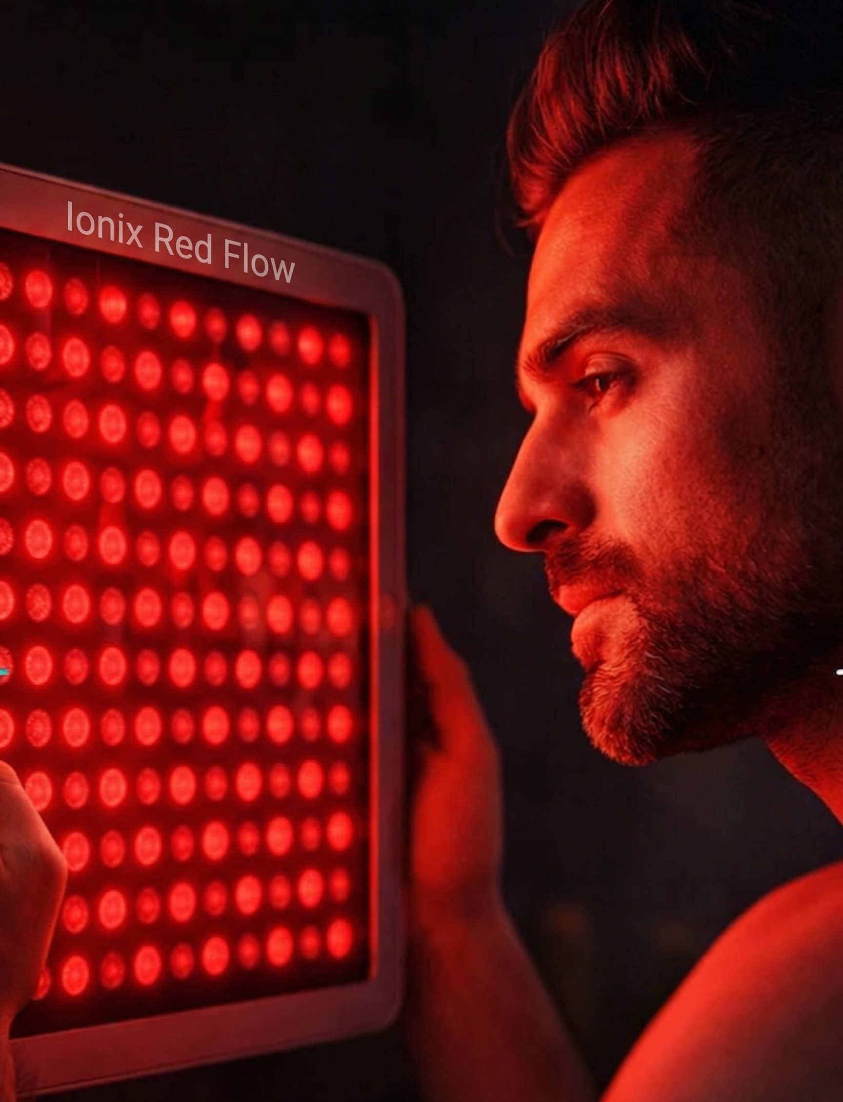 IONIX RED FLOW - Panel de fotobiomodulación multi-espectro avanzado