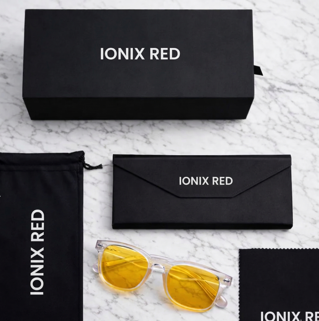 Gafas IONEX RED SCREEN - Filtro de Luz azul para pantallas y fatiga visual