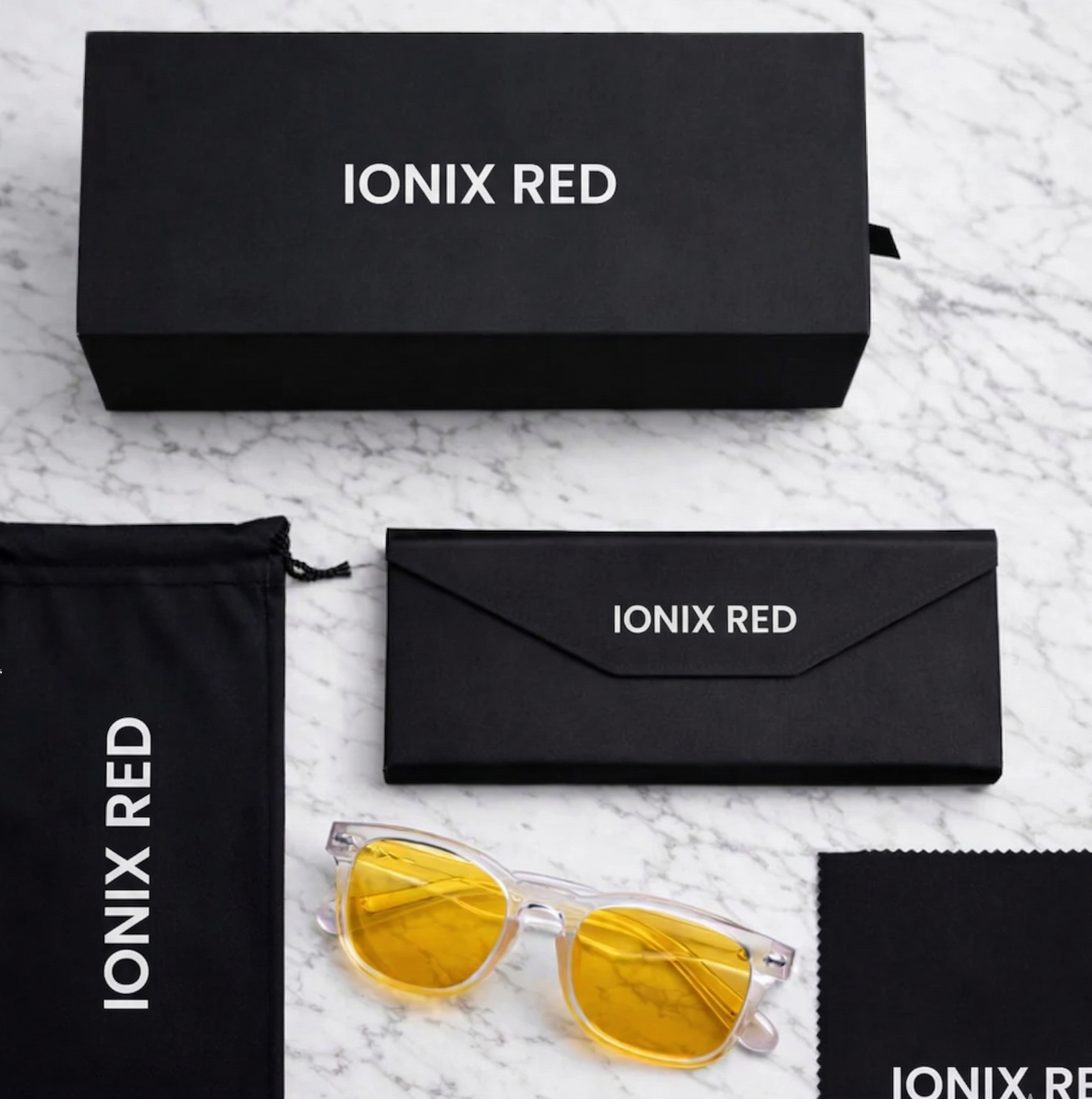 Gafas IONEX RED SCREEN - Filtro de Luz azul para pantallas y fatiga visual