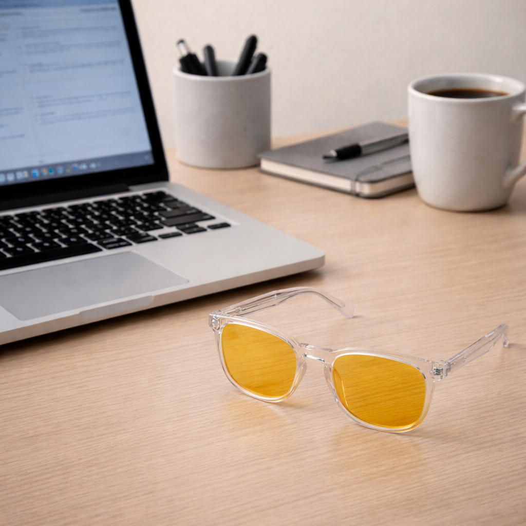 Gafas IONEX RED SCREEN - Filtro de Luz azul para pantallas y fatiga visual