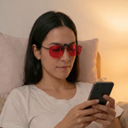 Gafas IONIX RED SLEEP CLIP - Filtrado de la luz que interviene con tu melatonina.